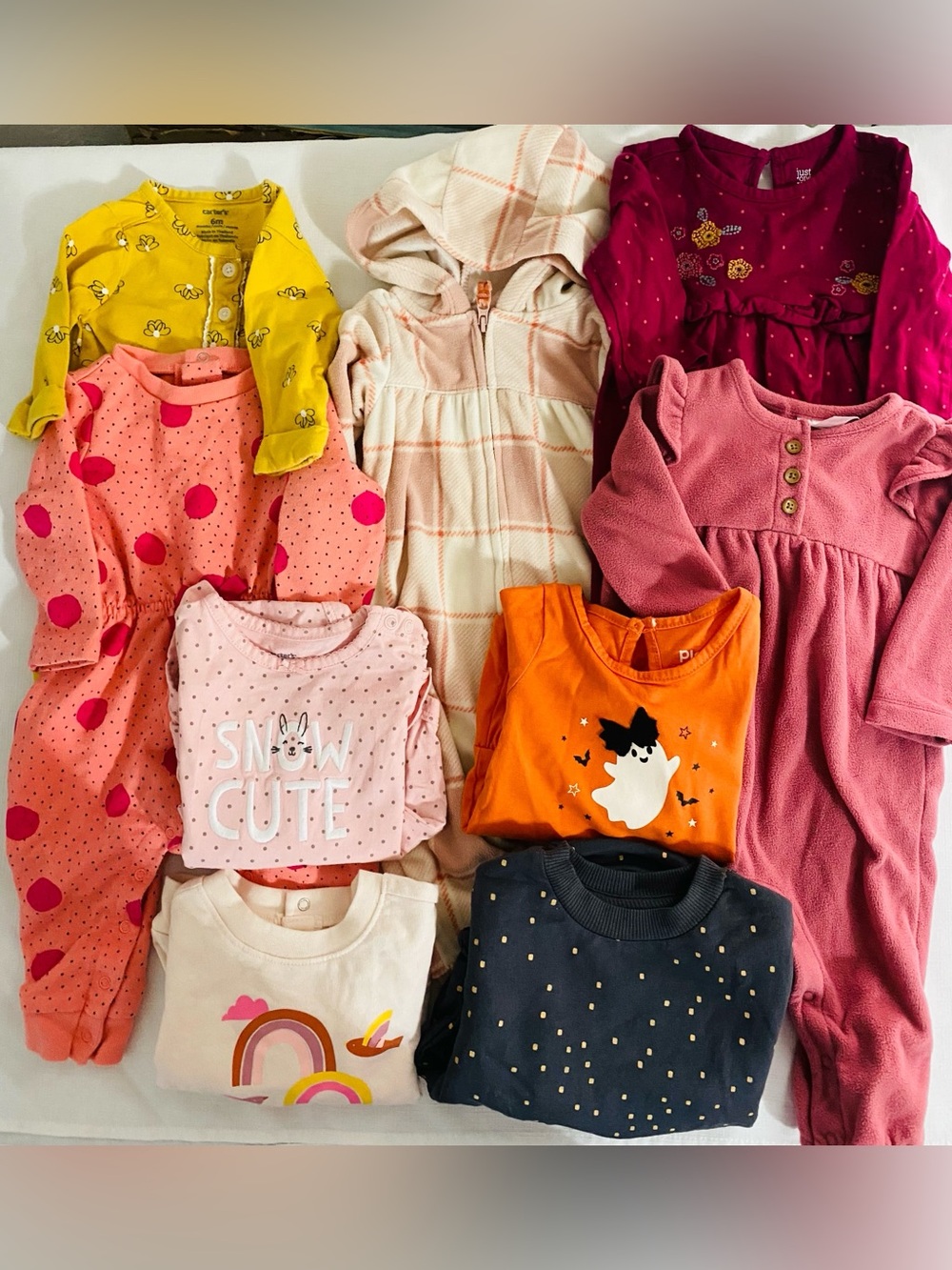 Baby Girl’s Winter Clothes Bundle 3-6m & 6m